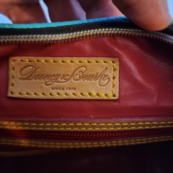 Dooney & Bourke Rebecca Classic Hobo Pebbled Leather Shoulder Bag. - Picture 2 of 16